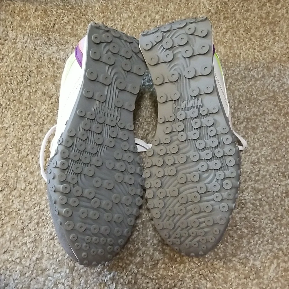 PUMA Blacktop Rider 'Cool Dark Grey Lime' Womens 8.5